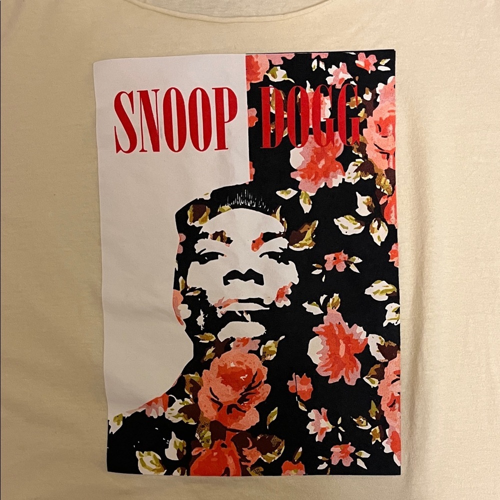 Snoop Dogg Women's Yellow Graphic Long Sleeve Top - Picture 3 of 3